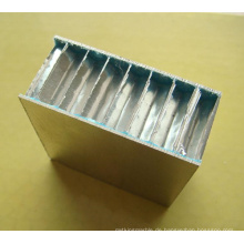 PE / PVDF Walzenbeschichtete Aluminium-Waben-Sandwichplatten